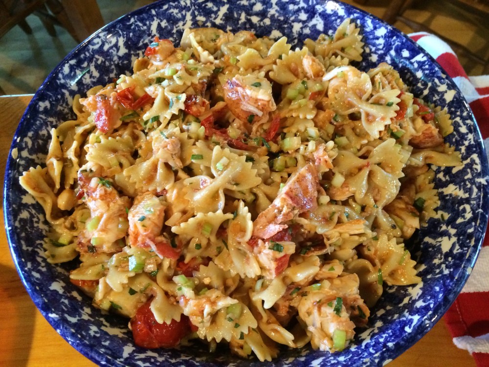 lemon tarragon lobster pasta salad lobster pasta salad